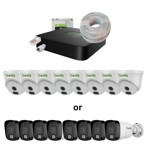 Tiandy 8 Channel 2mp kit